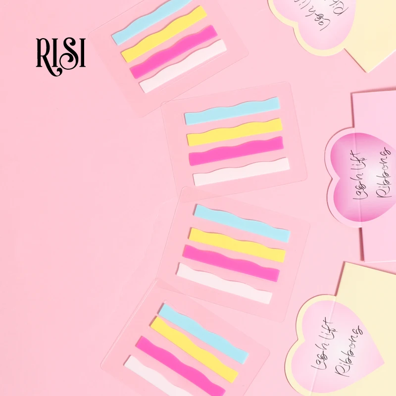 RISI Color Lashlift Perm Tools Silicone Tape Curve Ribbons Silicone Lash Lift Cover Eyelash Lift Tools Reusable Lash Lift Ribbon