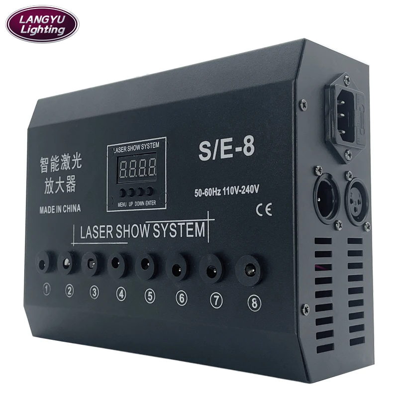 Stage Monochrome Laser Cannon Embedded laser rain light Thick Light Column Laser Line  DMX contro for dj disco stage perform