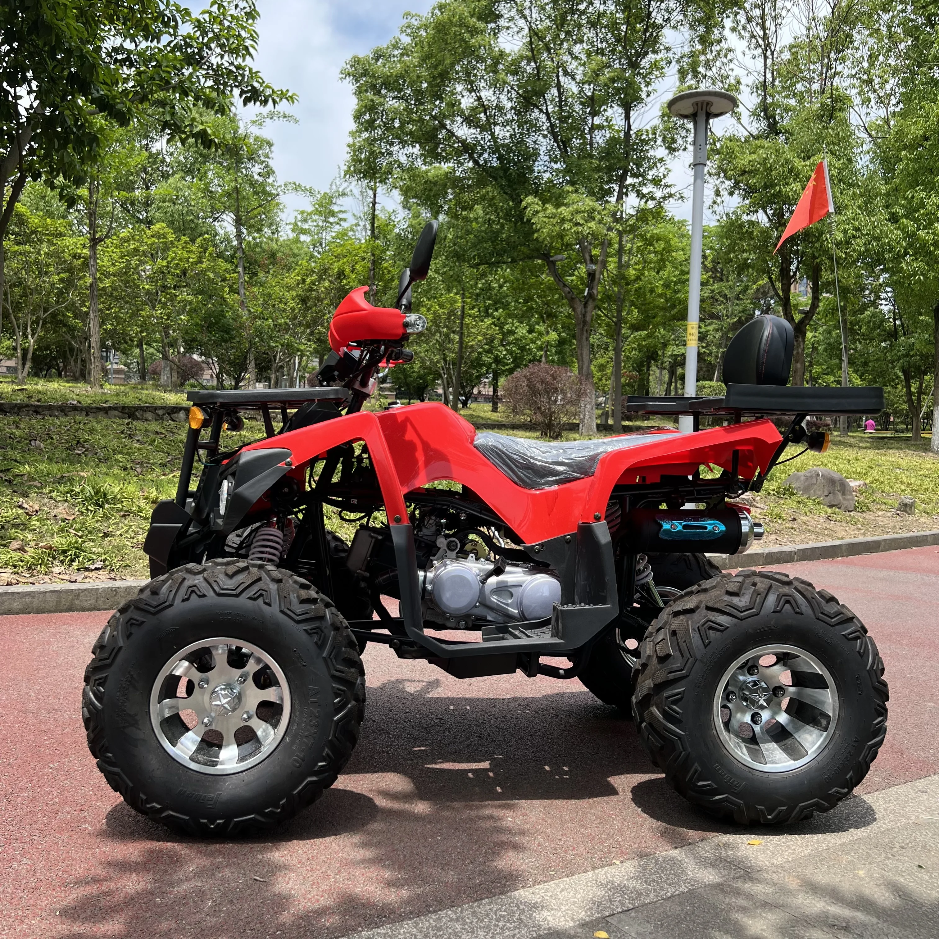 New 250cc 4WD ATV Quad Sport  2 Seater Electric/Gas Options Off-Road Ready 4-Stroke Engine Automatic Transmission
