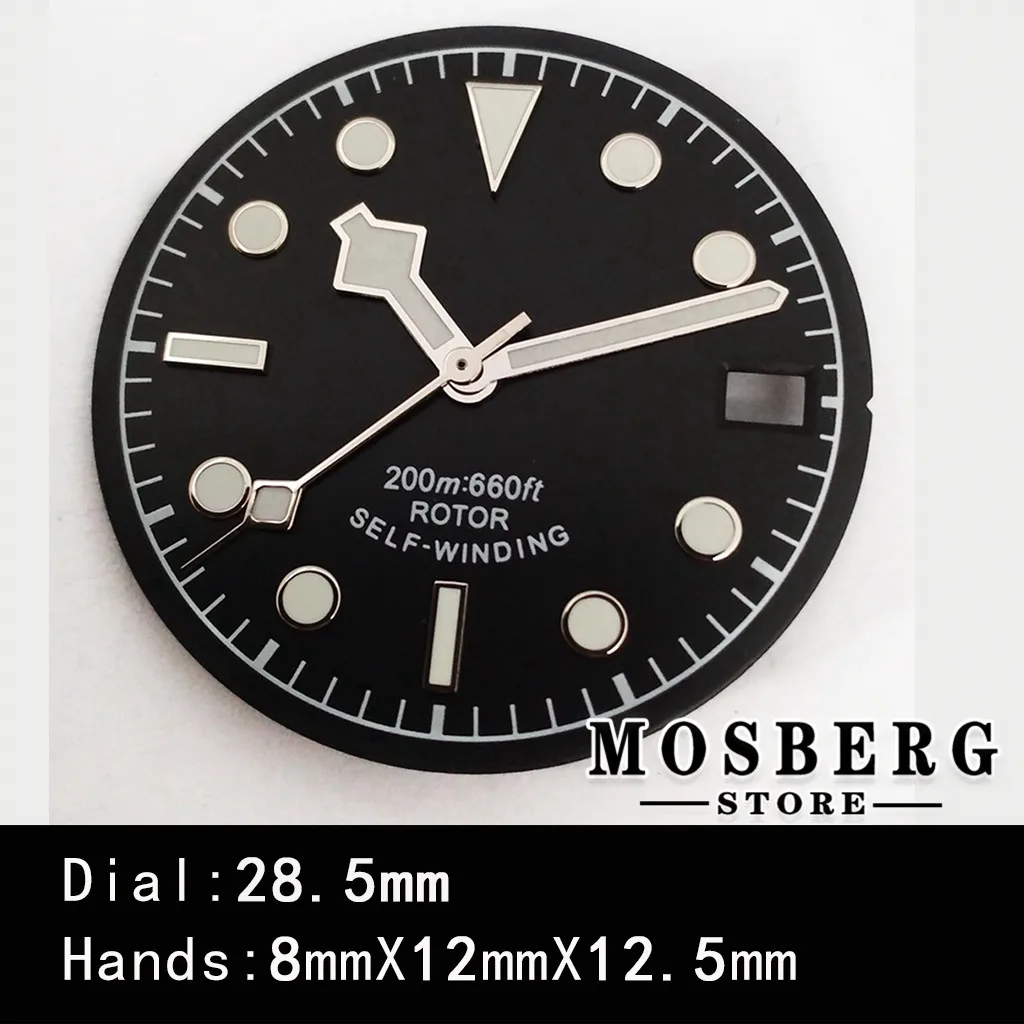 28.5mm 29mm 30.5mm 31mm Sterile Watch Dial Luminous For NH35 NH36 ETA 2824 2836 Miyota 8215 8205 821A DG2813 3804 Movement