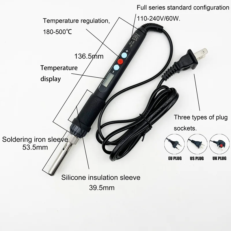 Machine d'implantation de vis d'écrou d'insertion en laiton M2 M3 M4, filetage moleté thermofusible, pointe de fer à souder, accessoire d'imprimante 3D