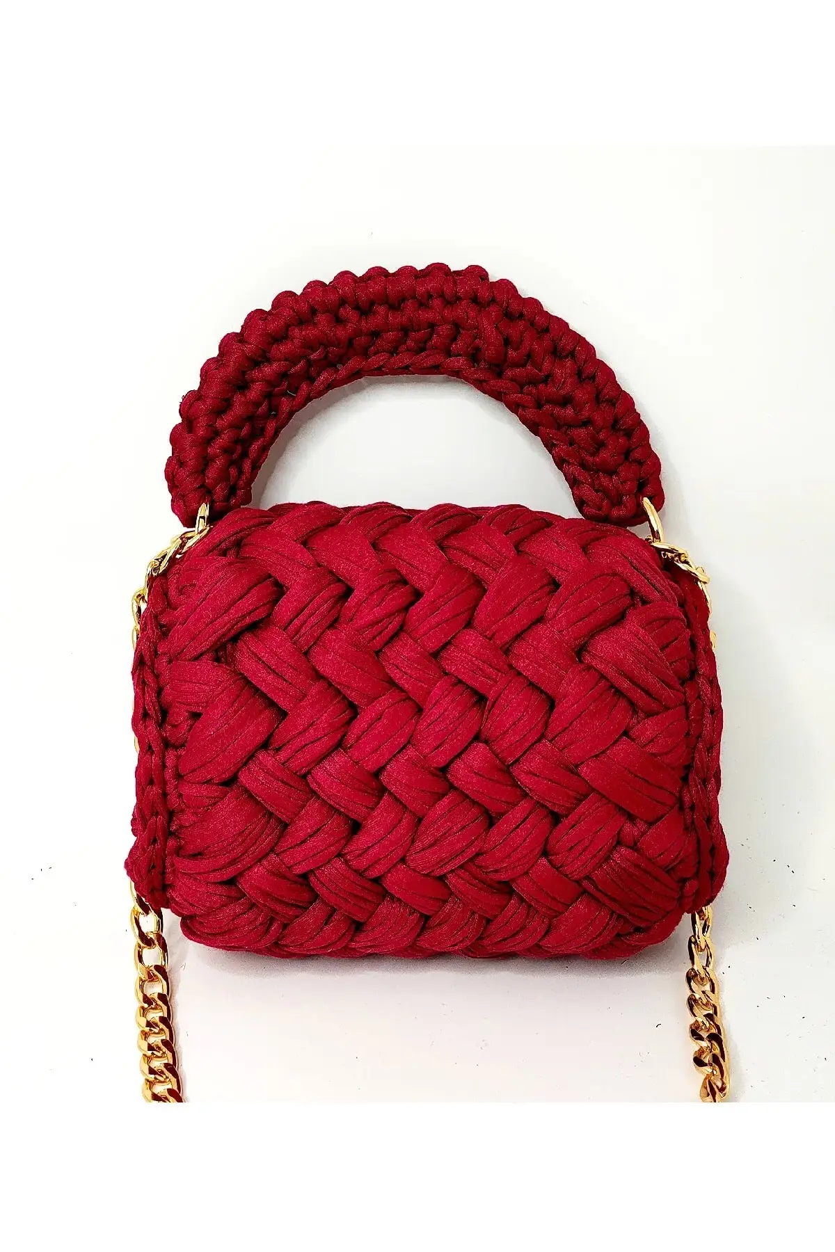 

Uras Handmade Mesh Bag Women bag Shoulder Bag Handmade