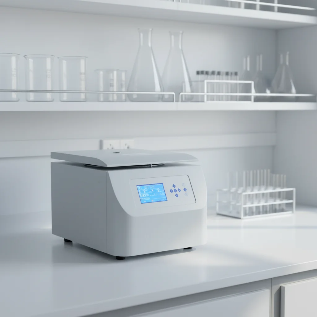 Large Capacity Laboratory Centrifuge Machine, 3000ml Total (4x750ml Rotor), Easy to Use, for Research/Clinical/Industrial Use