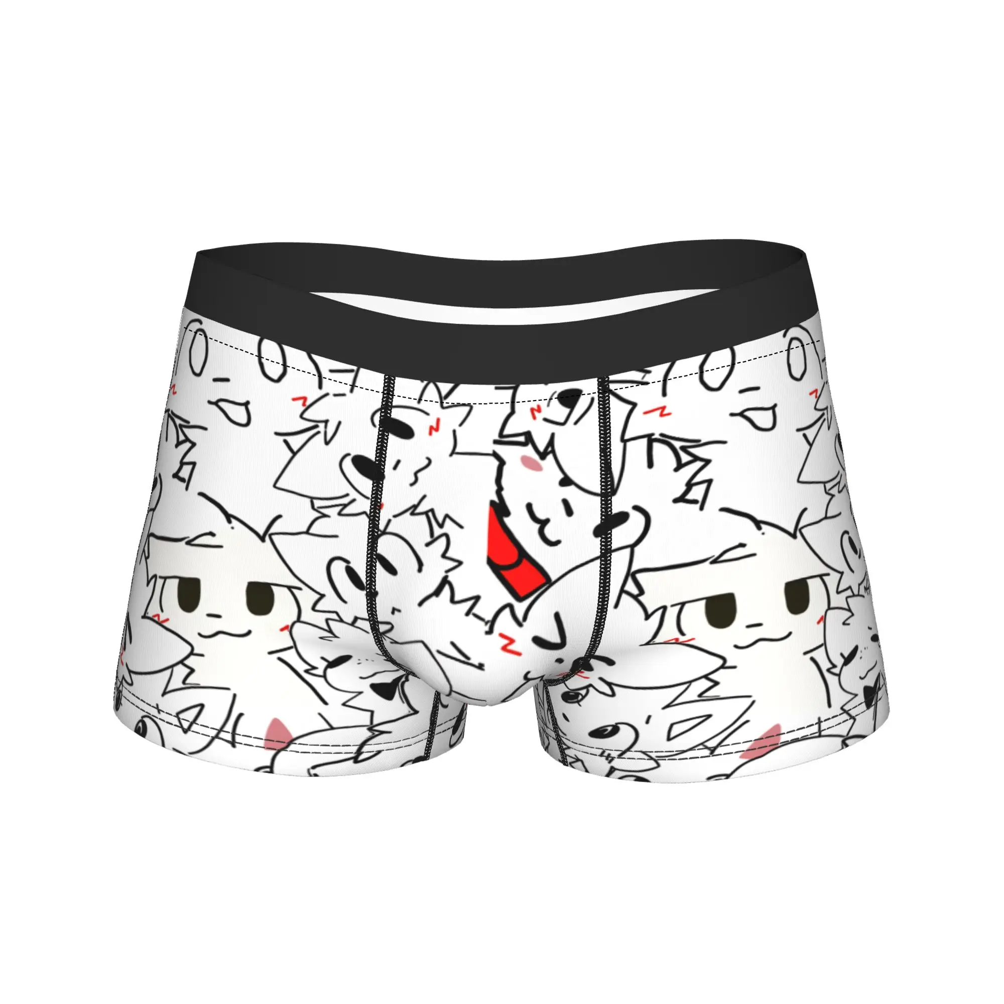 

Boykisser Silly Cat Underwear Customs Boxershorts Trenky Men's Underpants Novelty Boxer Brief Gift