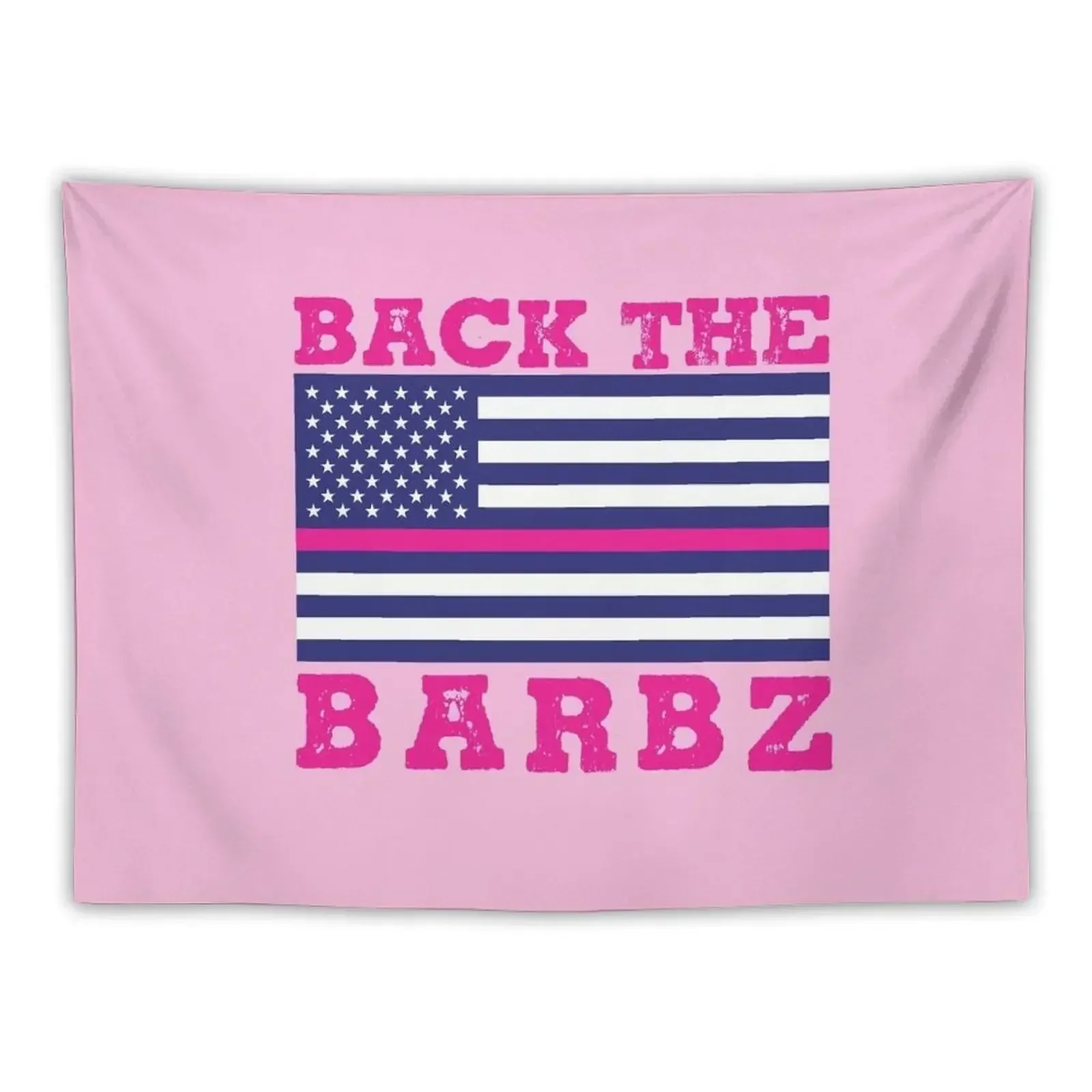 Back The Barbz Flag Love Barbs Loyal Fan Tapestry Wall Decoration Items Decoration Pictures Room Wall Tapestry