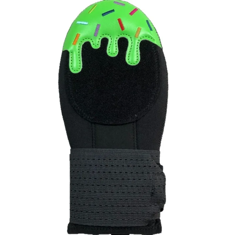 Baseball Sliding Mitt Adjustable Wrist Compression Strap Universal Left or Right Hand Baseball Sliding Glove for Youth 1pcs