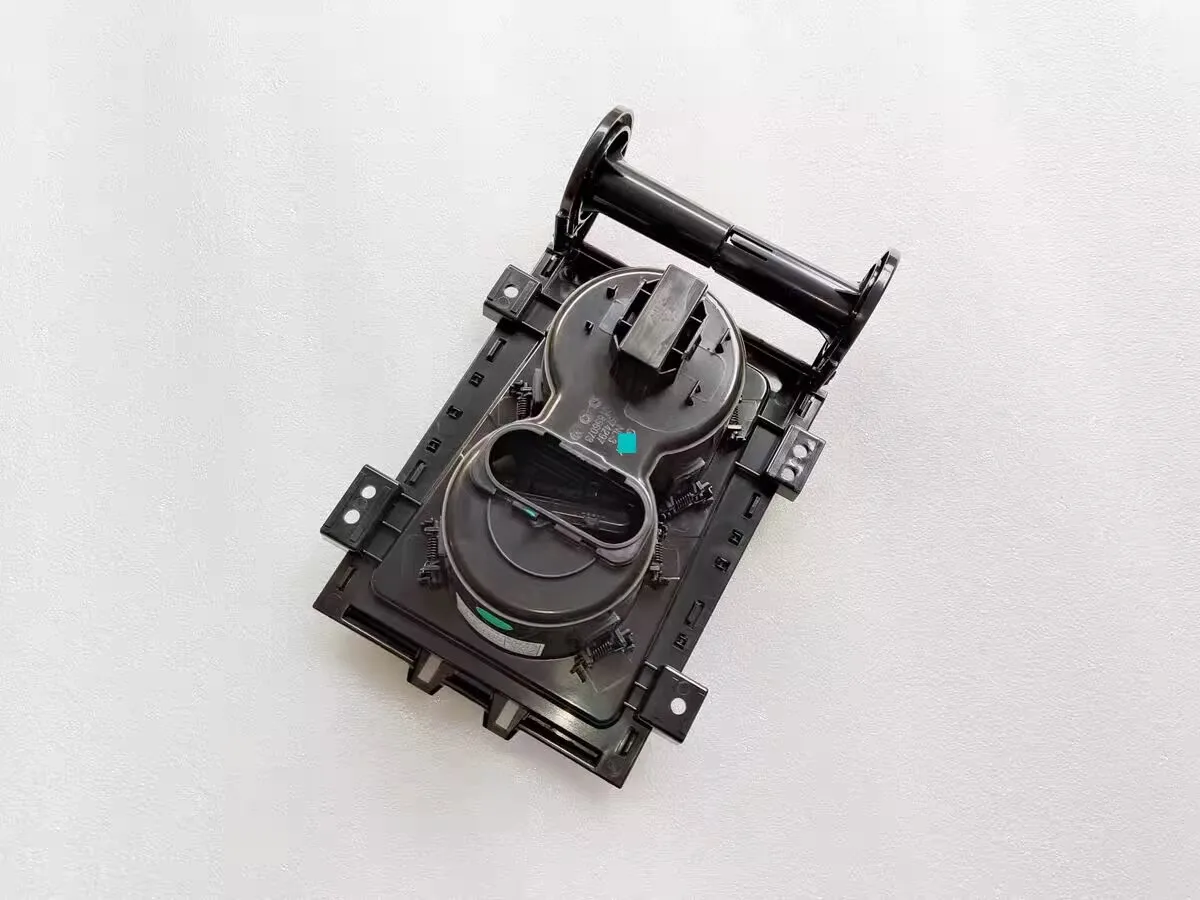 Cup Holder Assembly, Armrest Box Central Channel Storage Rack with Roller Shutter Curtain, Cup Base Special For Geely Boyue