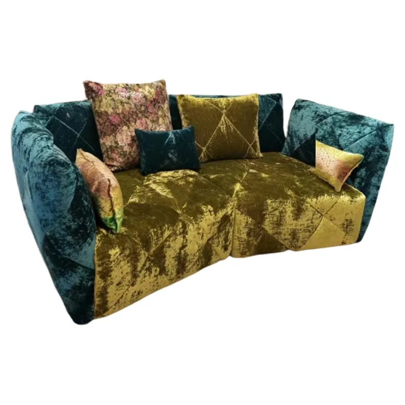 

Corner combination fabric sofa high-end villa hotel