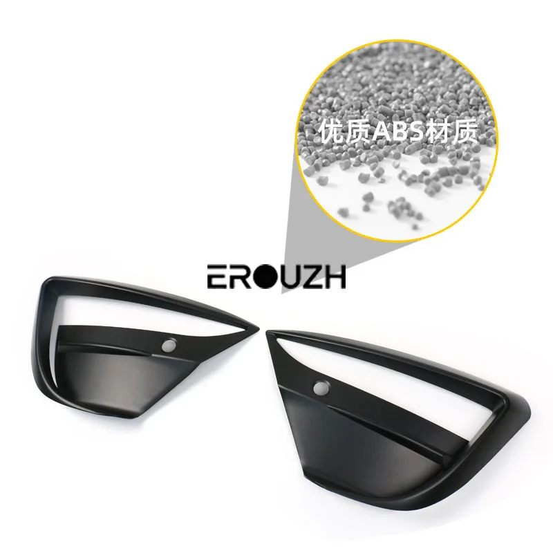Suitable for Tesla MODEL3 Thunder Edition Air Knife Tesla Anti-Collision Fog Light Frame
