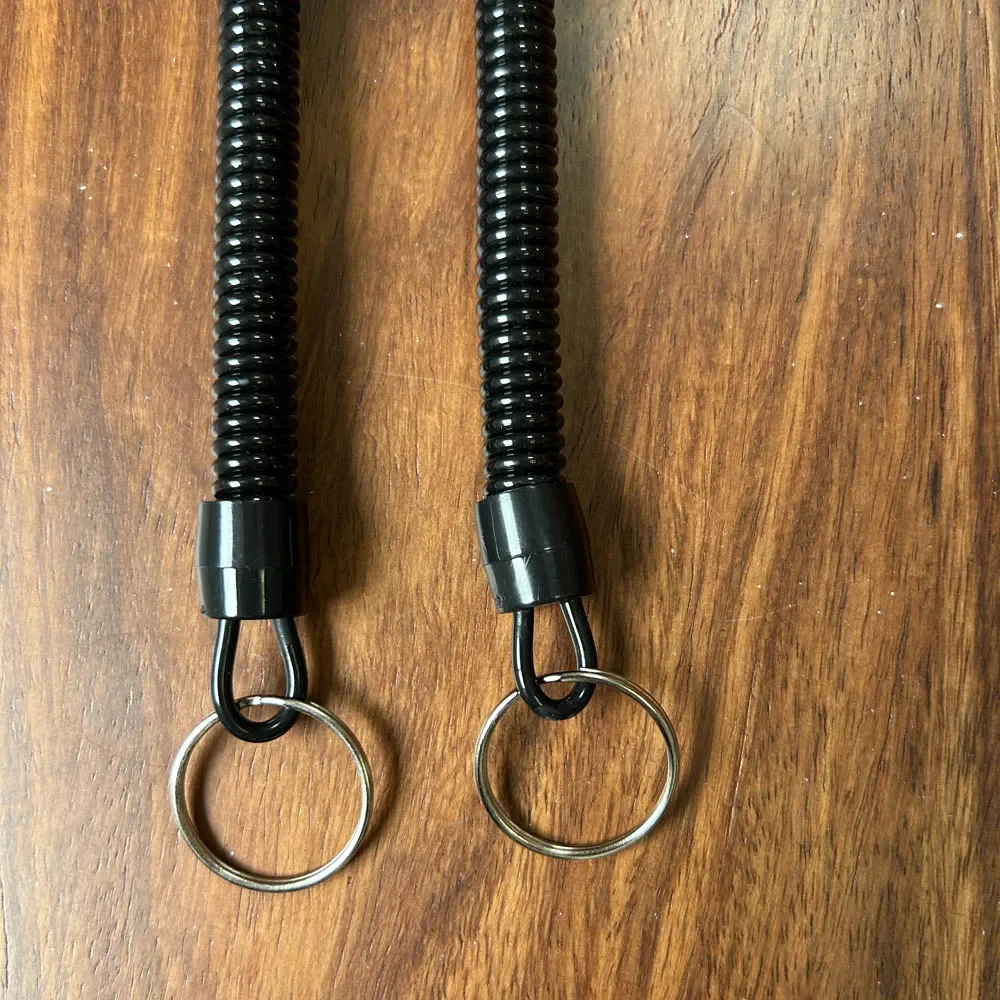 1 قطعة التكتيكية قابل للسحب الربيع مطاطا حبل الأمن والعتاد أداة التنزه التخييم مكافحة خسر الهاتف المفاتيح اسهم الصيد في الهواء الطلق