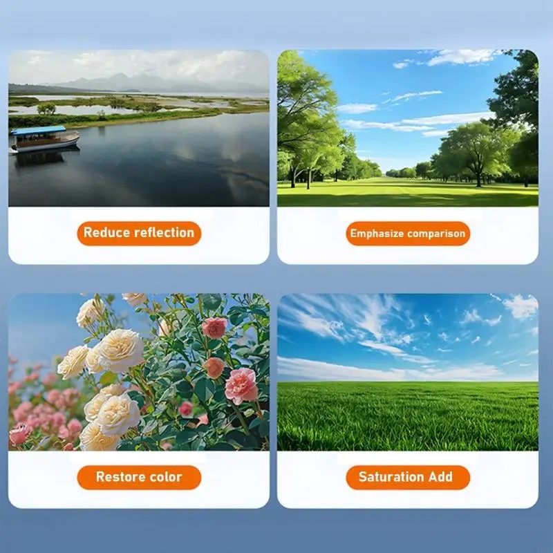 

Strong Not Reflective Phone Camera Lens 52Mm Polarizing Filter Upgrades for Enhances Photo Particulars & Compatibility