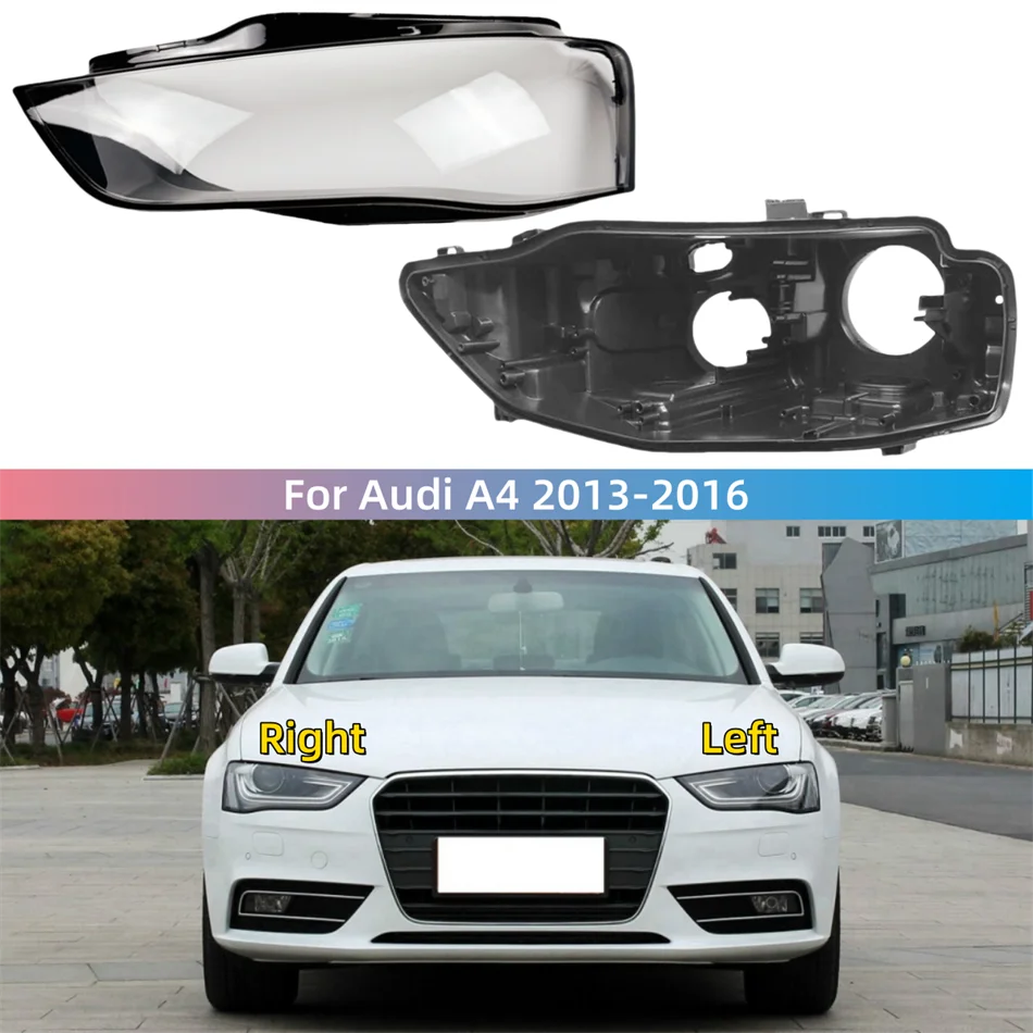 

For Audi A4 2013 2014 2015 2016 Car Interior Replacement Parts Headlights Lamp Cover Headlight Bottom Shell