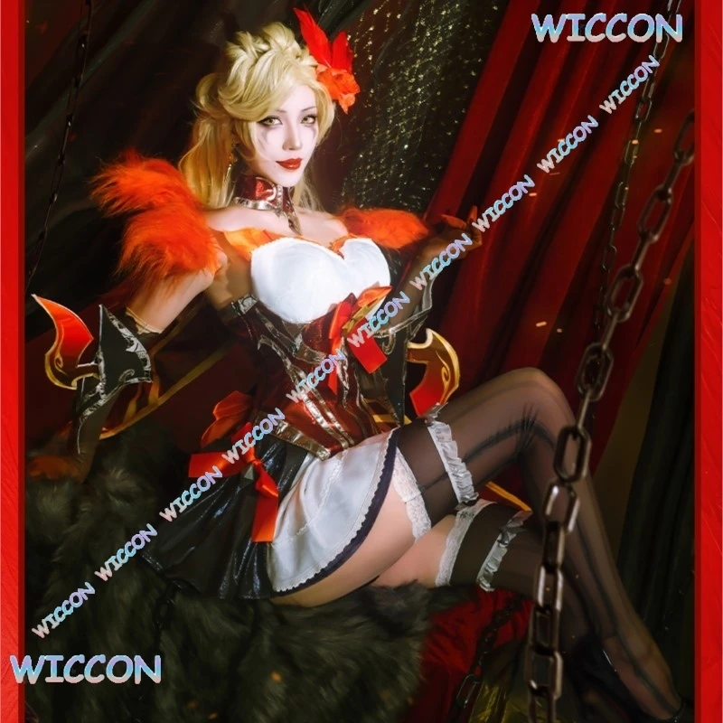 

CosRoom/League Of Leg Ends Косплей Western Shadow Evelynn Косплей Костюм Вдова Косплей Наряд Хэллоуин Ролевое Рождество