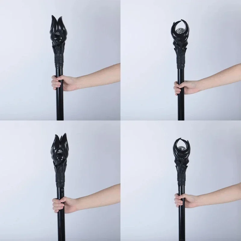

Heks Lichtgevende Toverstaf PVC Scepter LED Riet Wandelstok Party Prestaties Props Verjaardagscadeau Halloween Cosplay Acce