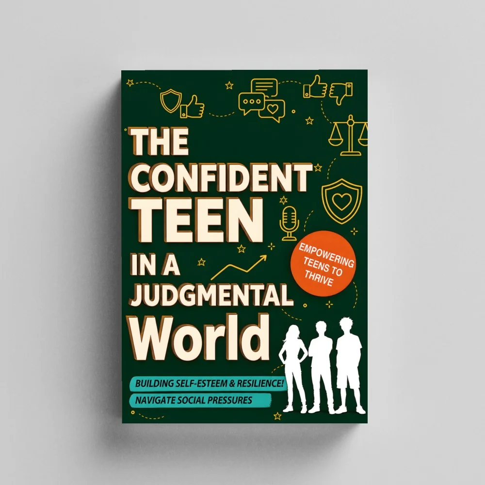 The Confident Teen in a Judgmental World, Self-Esteem Building, Social Pressure Navigation, and Resilience Growth Guide