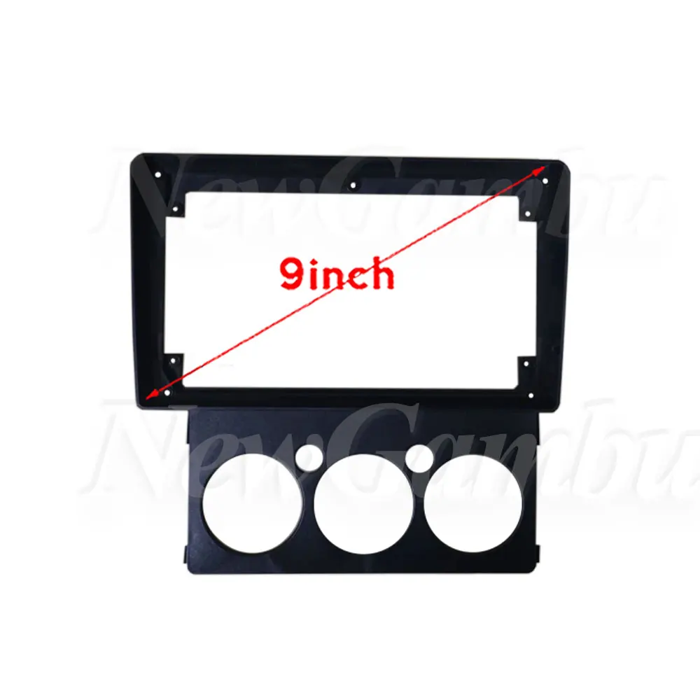 9 inch For JAC KANGLING J5 2022 Fascia Frame No Cable Dash Trim Kits Facia Panel  Radio Player