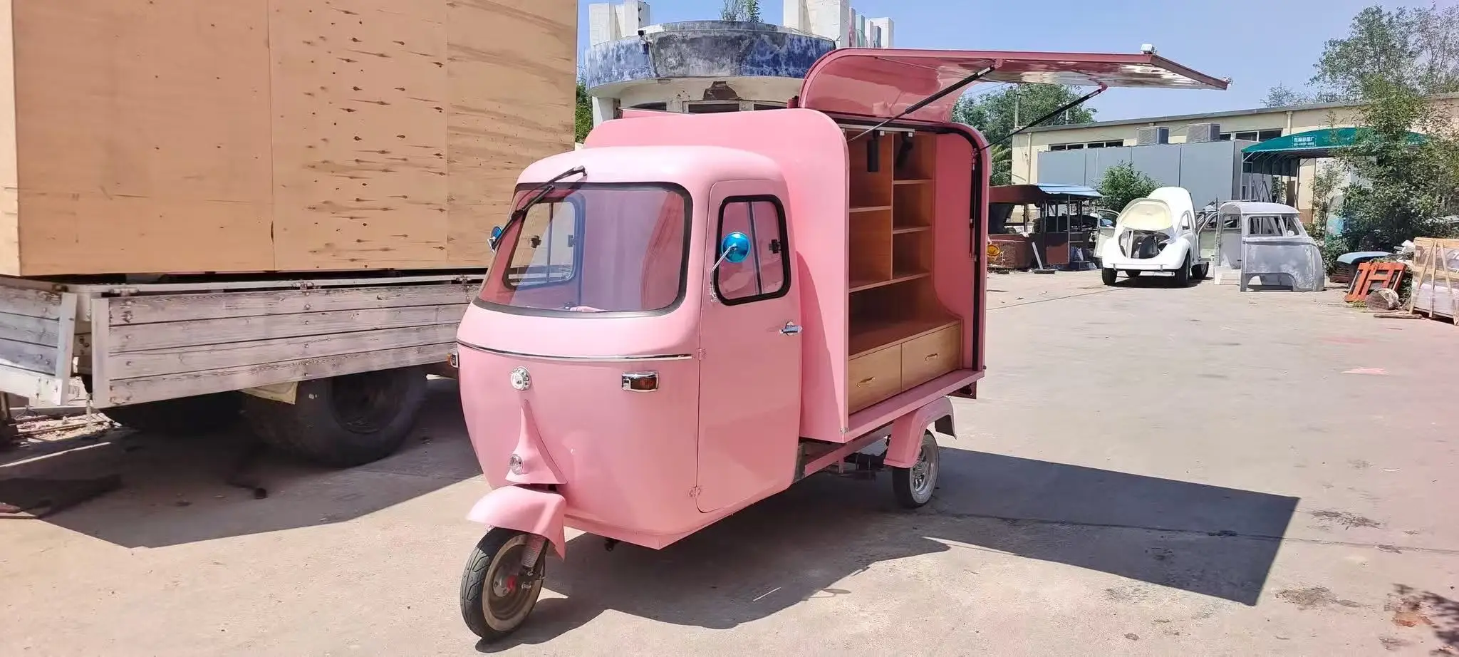 DOT UL Outdoor Bar Mobile Restaurant Concession Foodtruck Coffee Food Trailer Fully Equipped Food Truck with Full Kitchen
