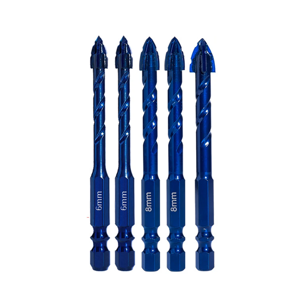 Avoiding Overheating Drill 14 Hex Shank Drill Enduring Securely Clamped U-shaped Chip Groove For Cordless Drills