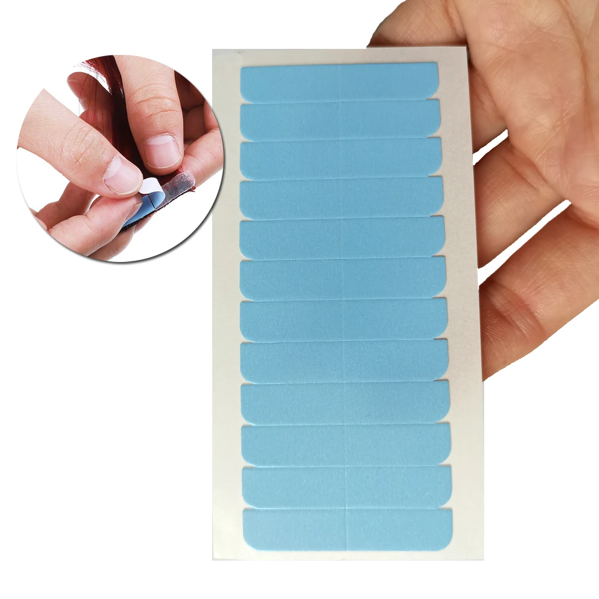 

1 лист, инструменты для волос, прочная водонепроницаемая клейкая лента, двухсторонняя сменная лента для наращивания волос, лента для париков