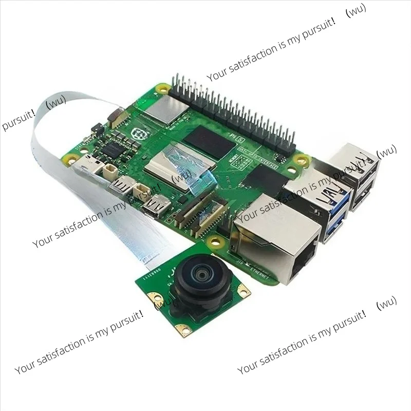For Raspberry Pi 5, MIPI-CSI Interface 200° FOV With Pi5 Flexible Cable 8MP IMX219 Mini Camera Module