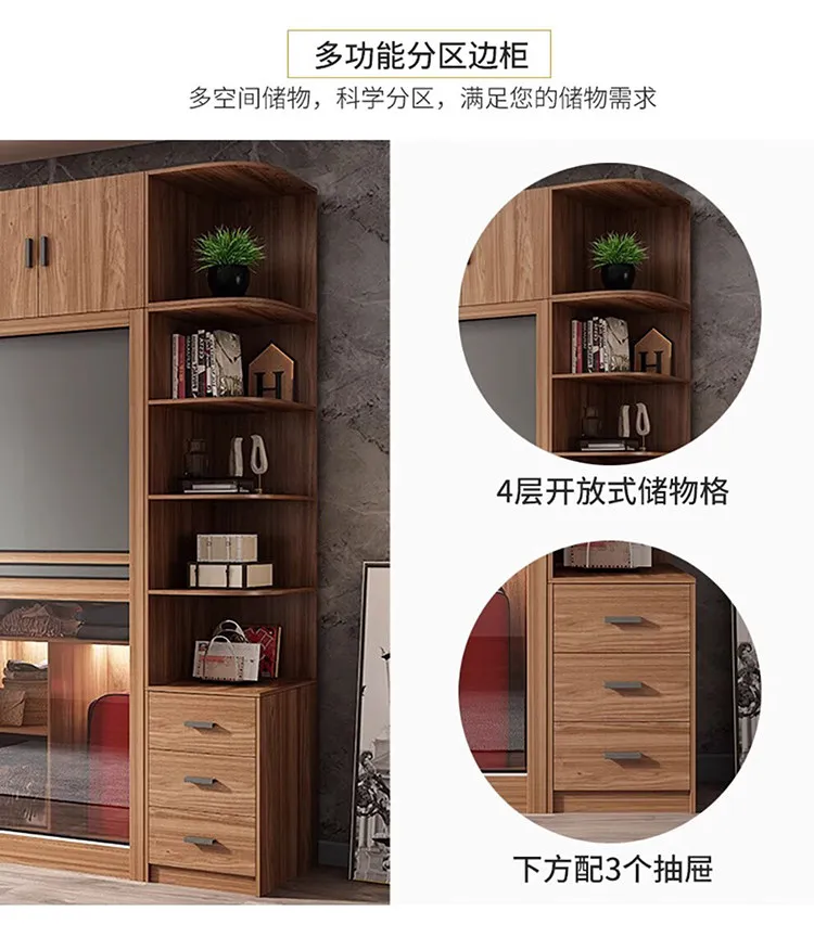 Luxury Material Wardrobe Closet Customized Tall Shelves Open Wardrobes Display Space Saving Muebles Para Hogar Furniture Home