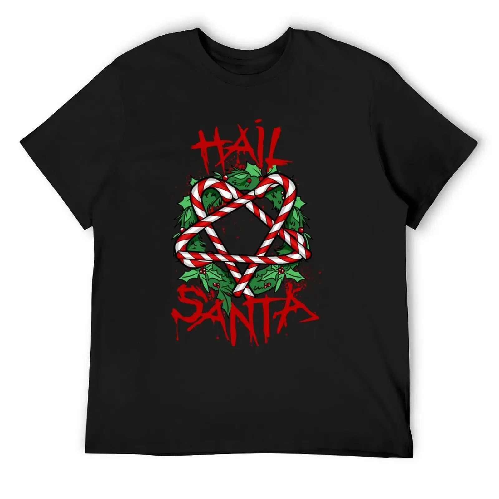 

Hail Santa T-Shirt designer shirts cheap stuff blue lock Blouse mens t shirt graphic
