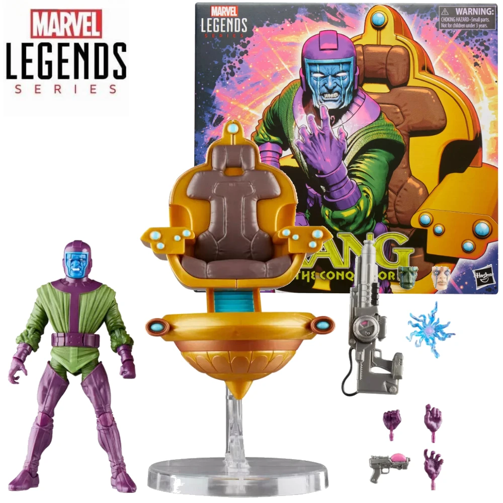 In Stock Marvel Legends Series Kang The Conqueror Pulsecon 2024 Action Figure Model Toy Hobby Gift