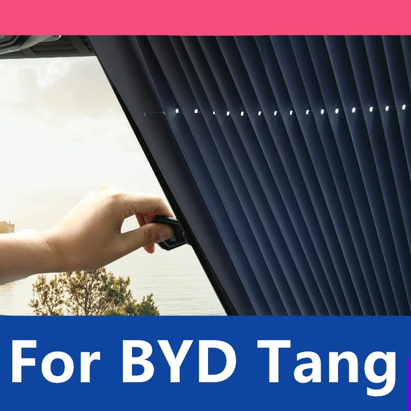 For BYD Tang 2018-2022 sunshade sunscreen partition modified front windshield sunshade high quality New Listing Cost-effective