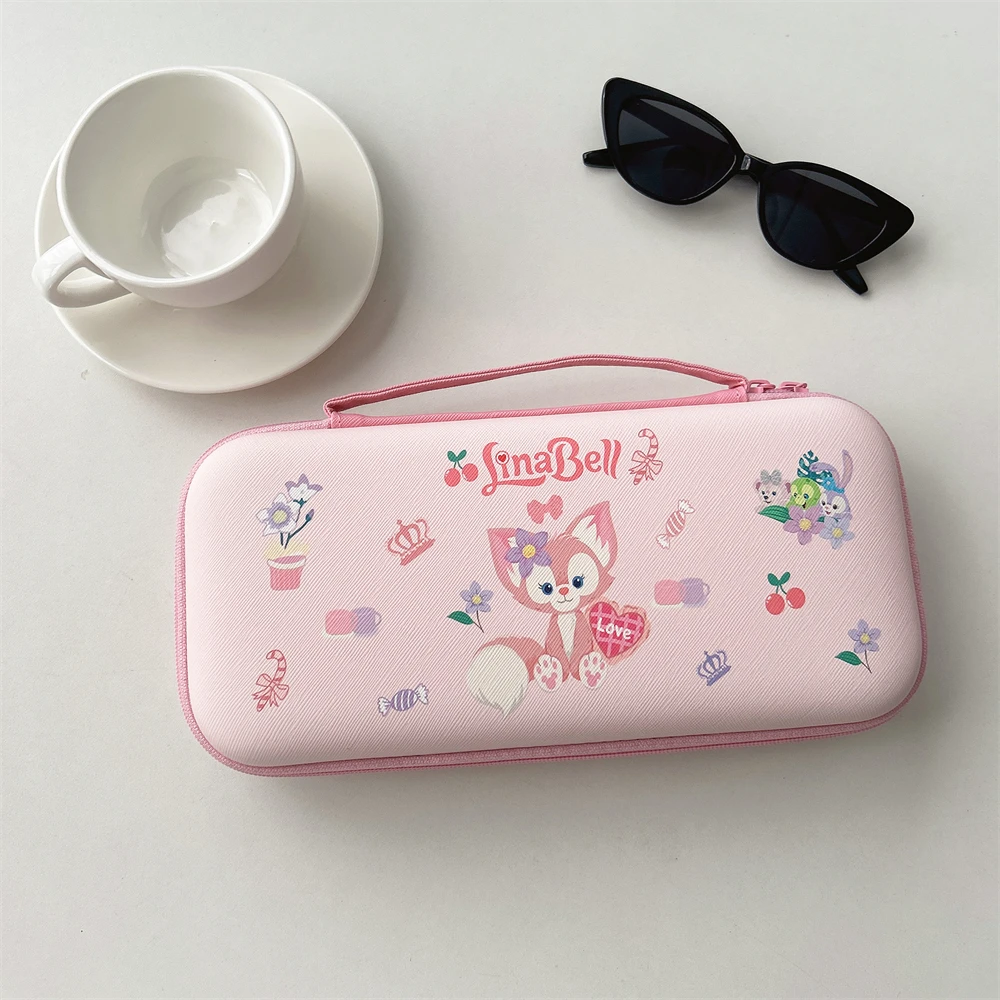 

LinaBell сумка для хранения игровой консоли для Nitendo Switch2 ручной дорожный чехол для NS 2 портативная сумка EVA Hard Shell