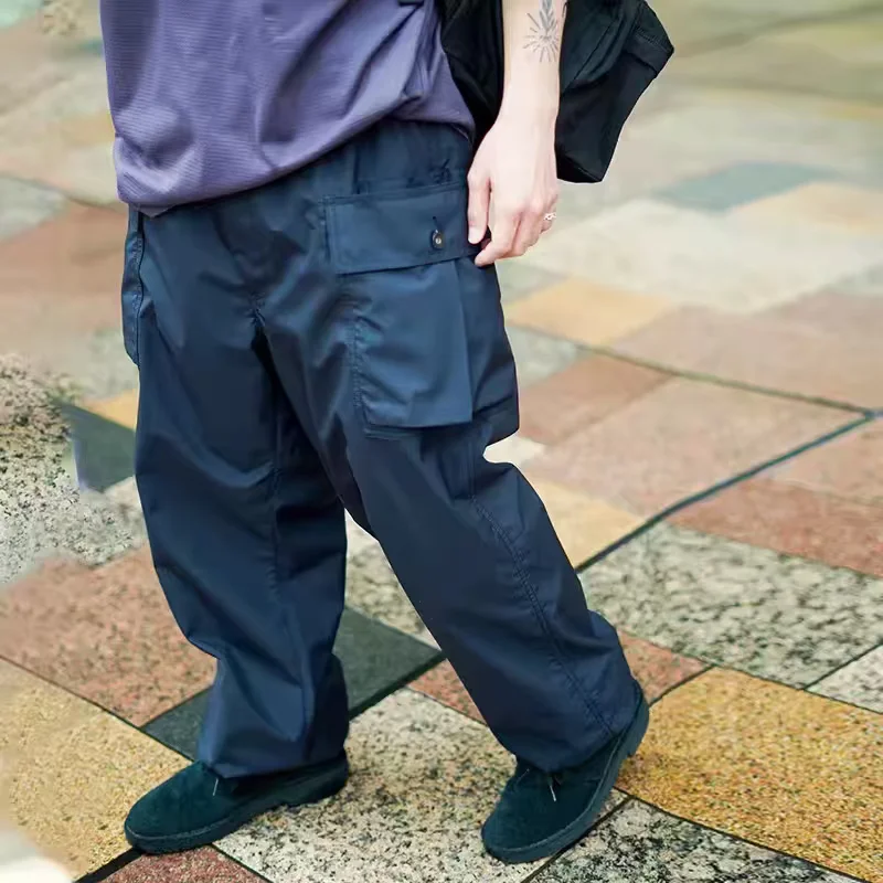 

NANAMICA Cargo Deck 65/35 Waterproof Straight Casual Pants
