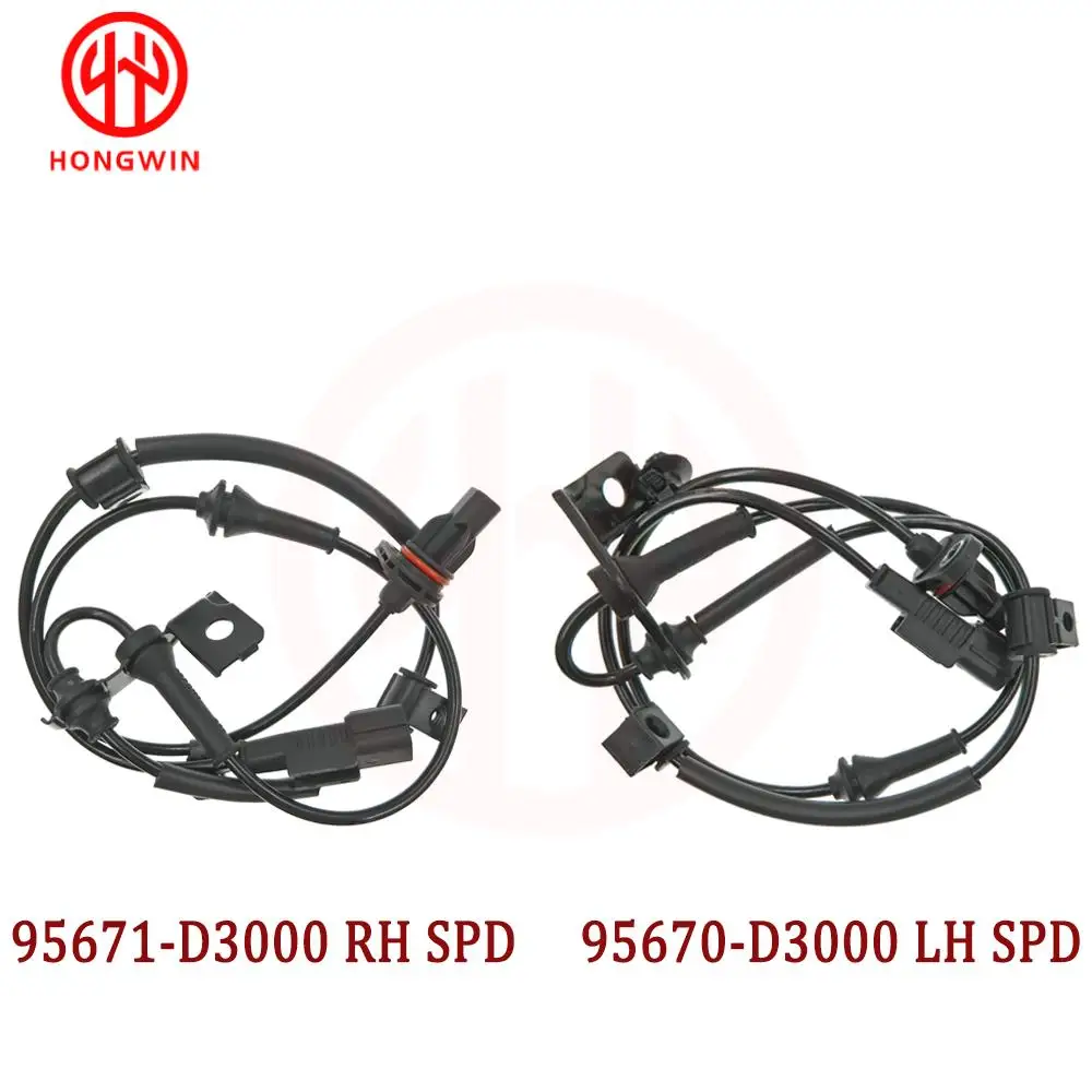 95671-D3000 95670-D3000 95671-F8000 Front Right Left ABS Speed Sensor For Hyundai Tucson 2016-2020 / Kia Sportage 2017-2022 2.0L