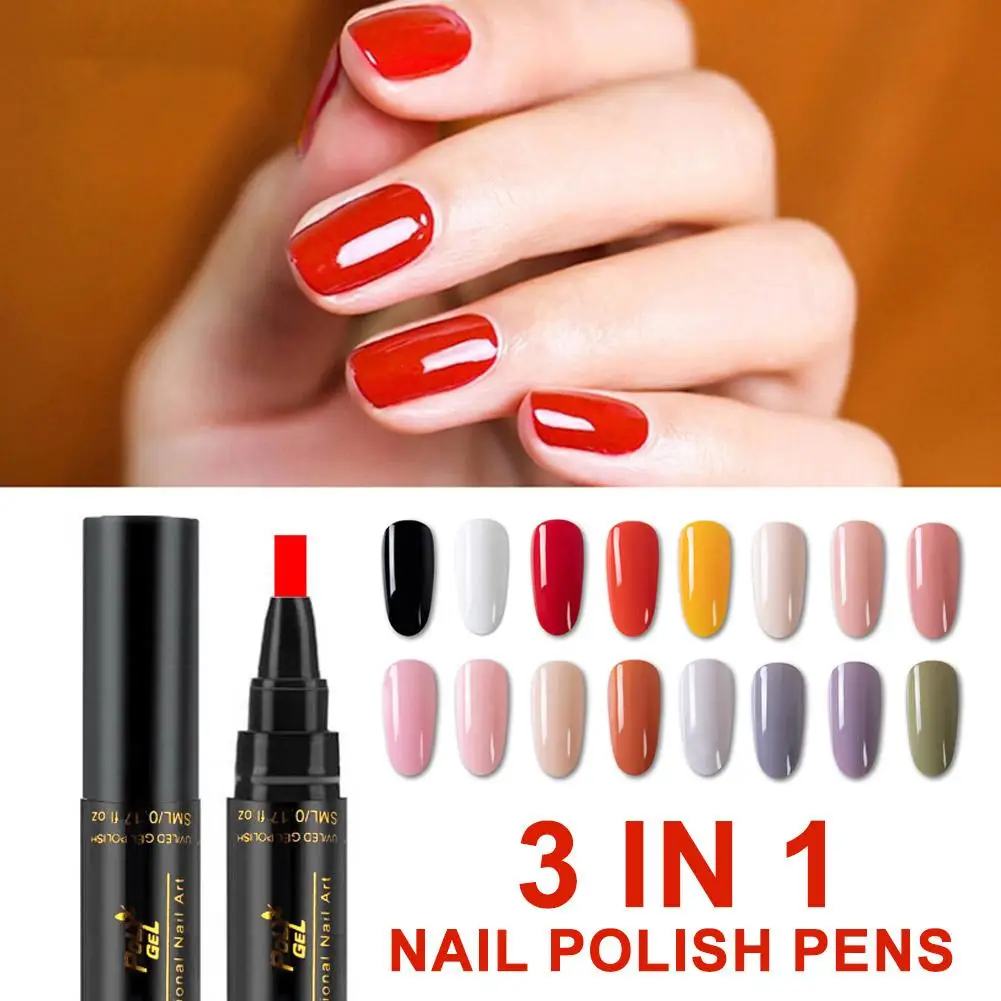 Upgrade DIY Nagelkunst-Stifte Hochpigmentierte Leuchtende Farben Schnell Trocknend Nagel-Dekoration Sicher Einfache Anwendung Wasserfeste Nagelkunst-Ölstifte Set