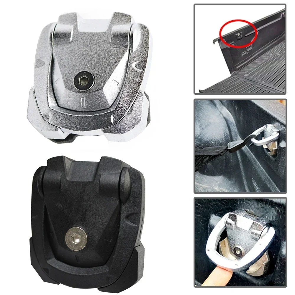 1pc Tie Down Anchor For Pickup Truck Bed Cargo Box Hook Rope Fixed Buckle for RANGER D-MAX HILUX REVO NAVARA F150 GWM POER ROCCO view 2