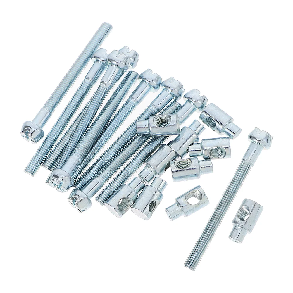 Vite di regolazione tenditore catena motosega 12 pezzi M5 per tenditore barre catena motosega e strumenti motosega