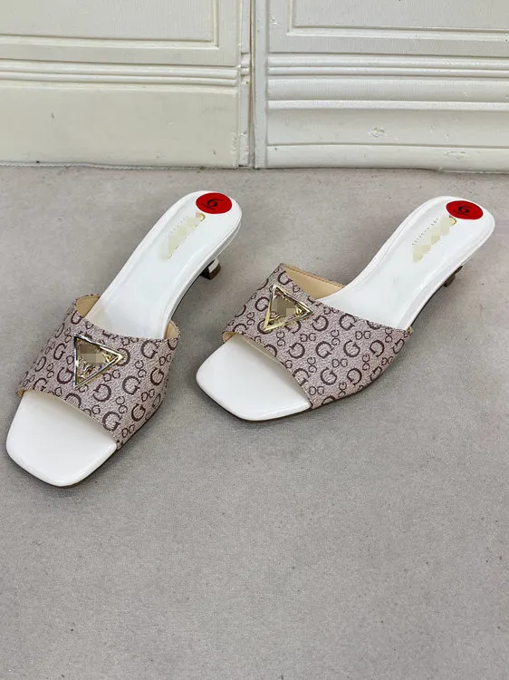 fashionable-women's-square-head-slip-on-sandals-breathable-low-heel-simple-style-casual-wear-all-season-pu-leather-sandals