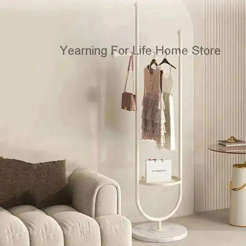 

Rack Portable Clothes Floor Holder Bedroom Stand Clothes Hanger Hat Rack Home Modern Perchero De Pie Clothing Store Furniture