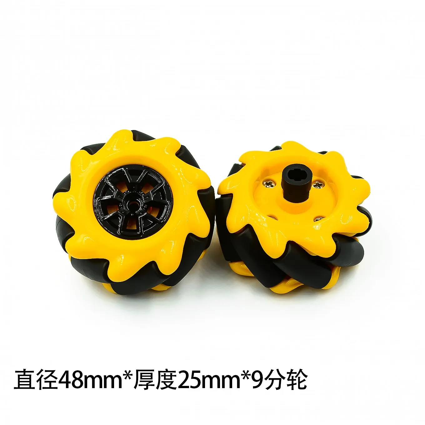 1 pair McNam wheel omnidirectional wheel 80mm 97mm TT motor intelligent car mobile car for arduino