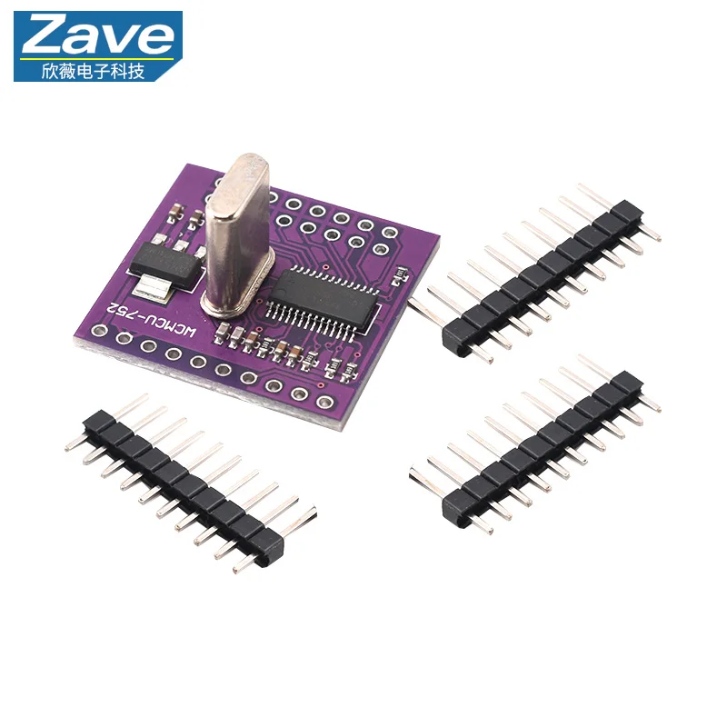 MCU-752 SC16IS752 I2C/SPI Bus Interface to Dual-Channel UART Conversion Module