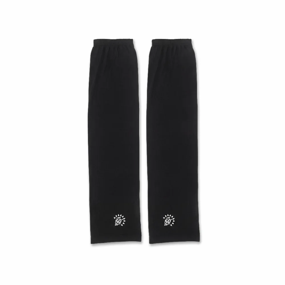 

Loose Songkran Festival Ice Silk Sleeves Lightweight Elastic Fabric Sun Protection Sleeves Polyester Cooling Effect