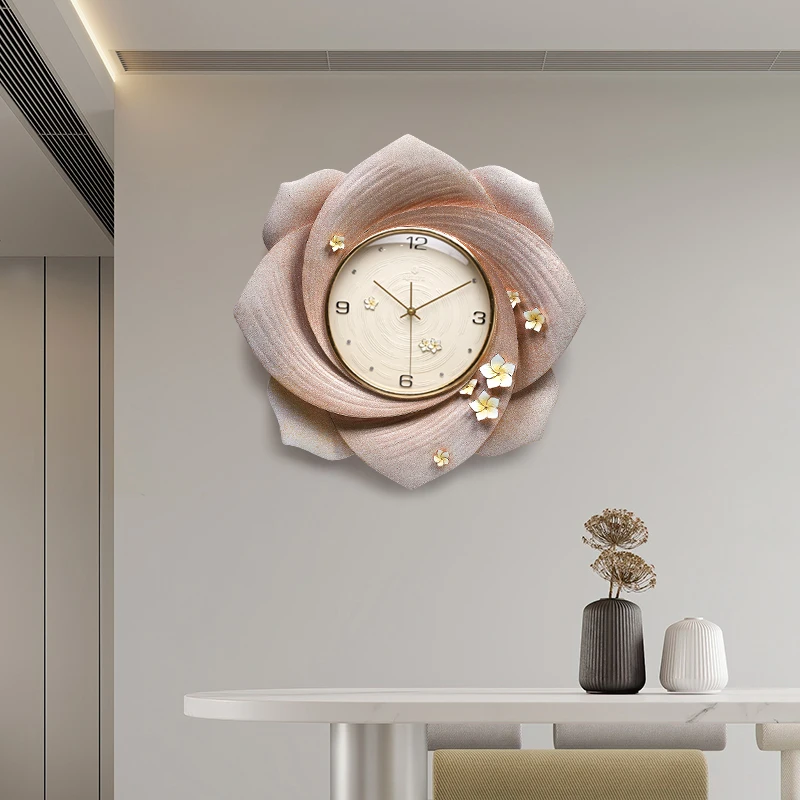 

Art Wall Clock Living Room Decoration Wall Clock Round Simple Wall Clock Creative Clock Household Personalized Fashion Clock