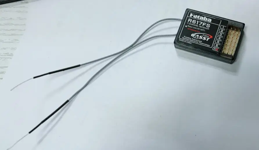 

85% NEW Futaba R617FS 2.4GHz FASST 7 Channel Receiver [FUT01102191-3] for 14sg radio controller system transmitter