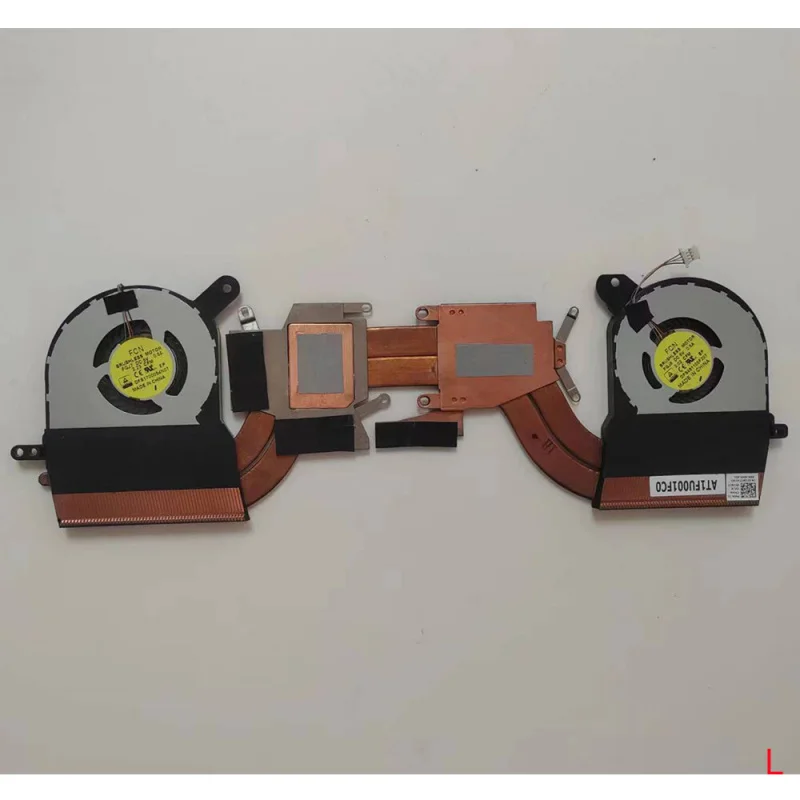 

Вентилятор для ноутбука H FOR FCN DFS1700054N0T DFS481105F20T 0D2W0T FGJ7 FGJ6 с радиатором