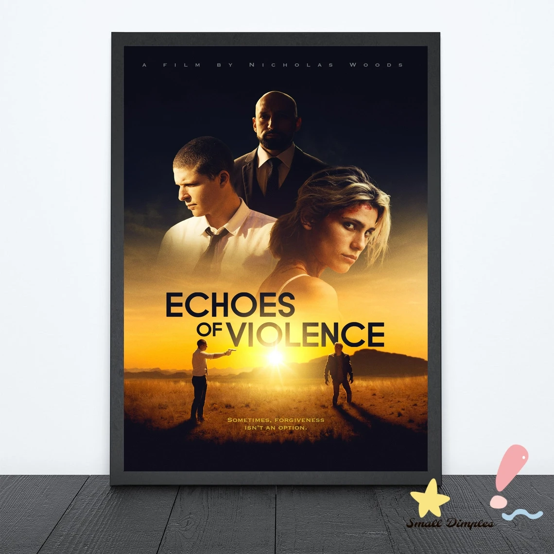 Echoes Of Violence Classic Movie Poster Canvas Art Print Home Decoration Wall Painting ( No Frame )