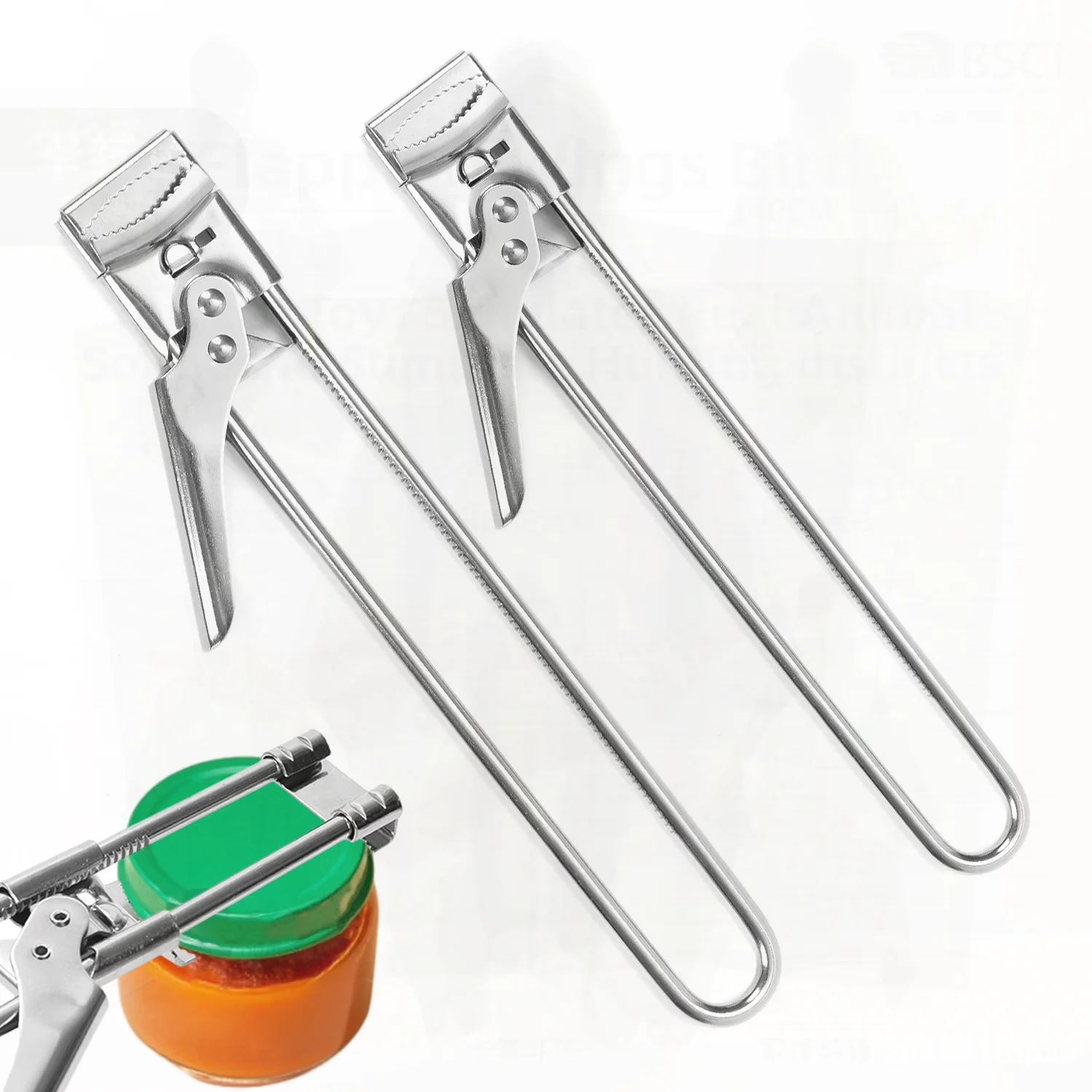 

Adjustable Stainless Steel Can Opener Multifunctional Non-Slip Bottle Lid Twister Kitchen Gadget for Easy Opening