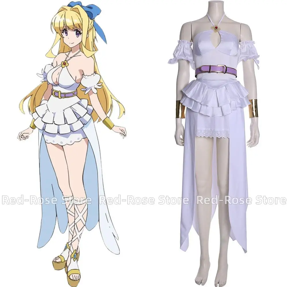 Anime Cautious Hero Shinchou Yuusha Ristarte Robe Cosplay Costume Dress