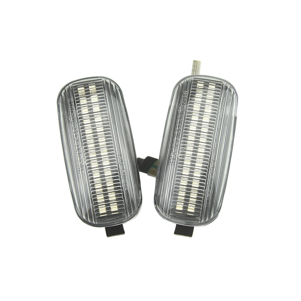 2PCS Turn Signal Side Marker Light For Audi A3 S3 8P A4 B6 B8 B7 S4 RS4 A6 S6 C5 2005 Sequential Led Dynamic Flashing Blinker view 5