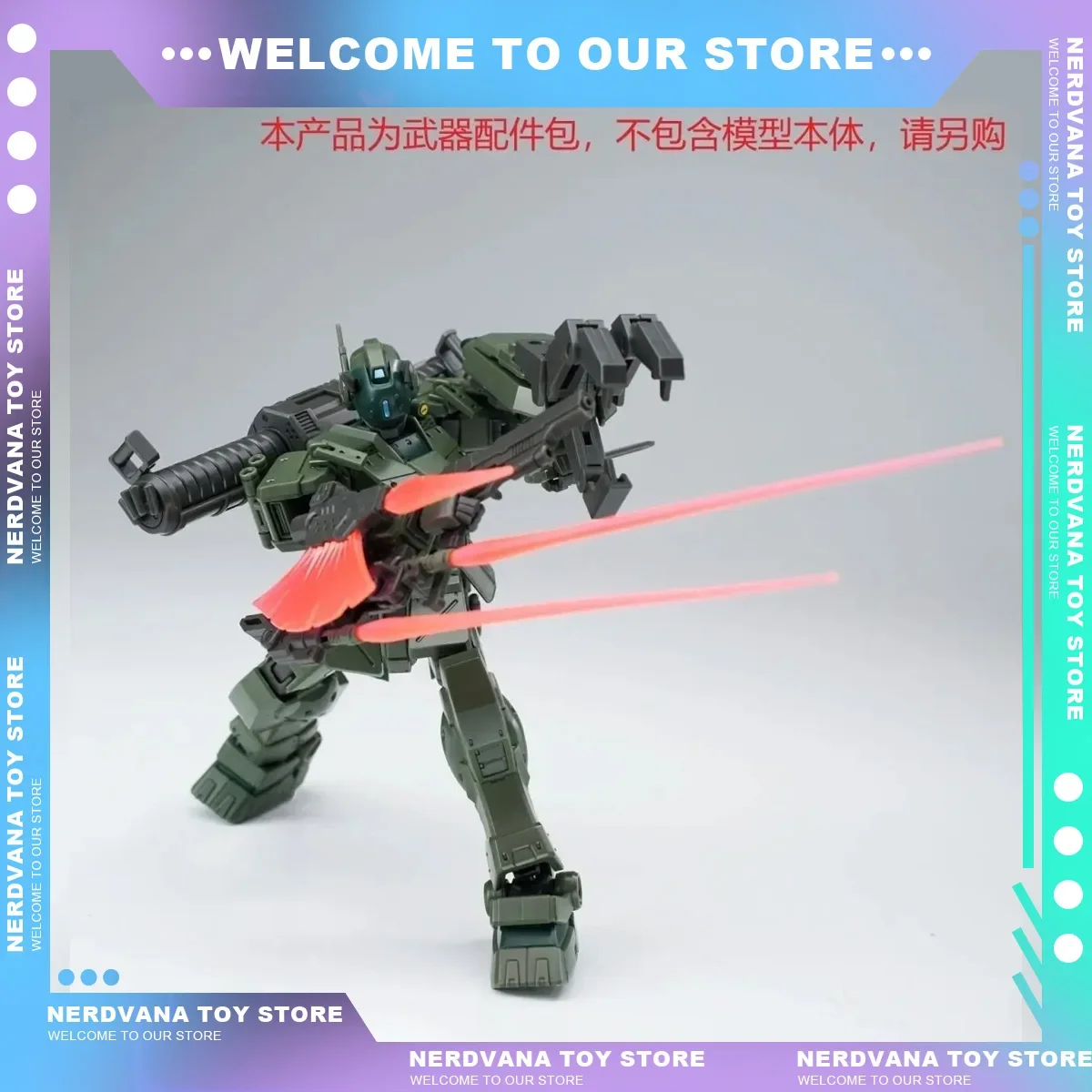 Accessories 1/144 GM Spartan Action Figure Model Kit Building Tools Hobby Diy Modeling Weapon Parts Toys Gifts