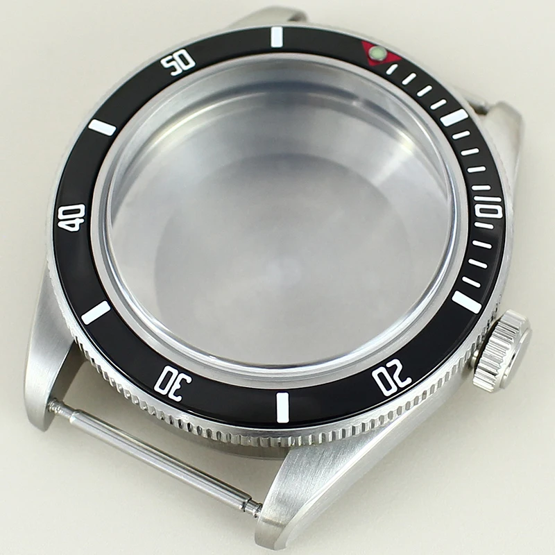 

38.8mm Vintage Diver Watch Case Sapphire Glass AR Coatingfor For Seiko NH35 NH36 NH34 NH38 Automatic Movement 28.5mm Dial 20ATM