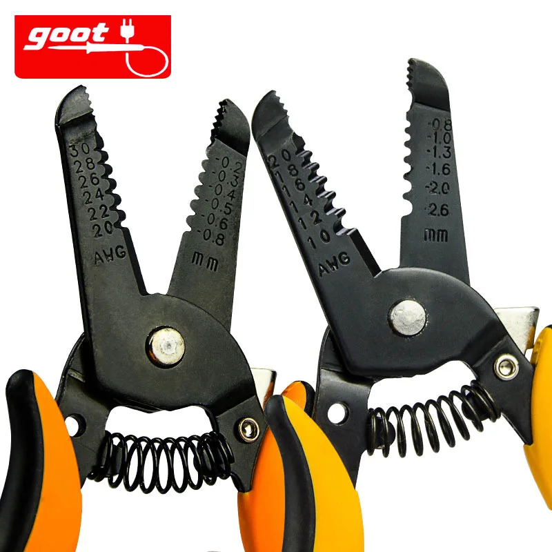 Японский инструмент для зачистки проводов GOOT, промышленный инструмент для электрика YS-2/3
