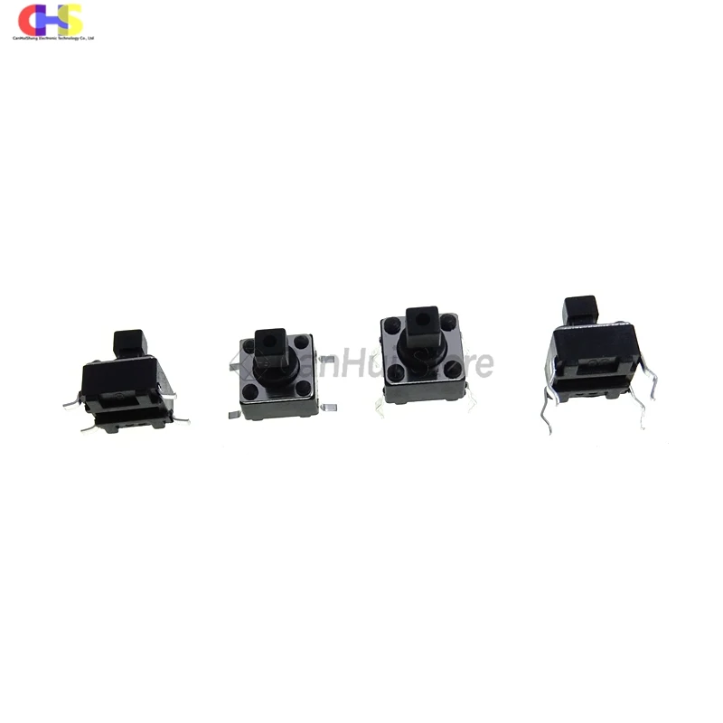 10/50pcs 6X6X7.3 6*6*7.3 mm DIP/SMD 4 Pin Tact Push Button Switch Micro Touch Button Reset switch Light touch Power key Switches